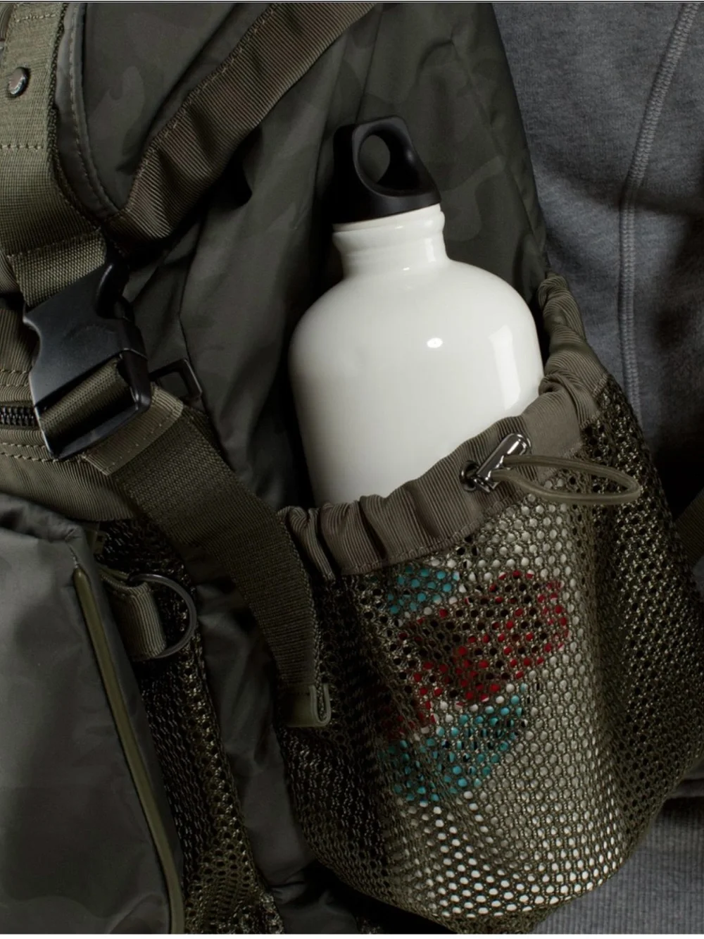 Lululemon Rucksack Camo Backpack EDC Yoga mat Laptop bag travel Tactical